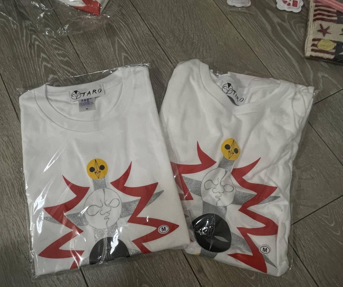 Amazon.co.jp: 岡本太郎 太陽の塔 Tシャツ 2枚セット Mサイズ 万博記念